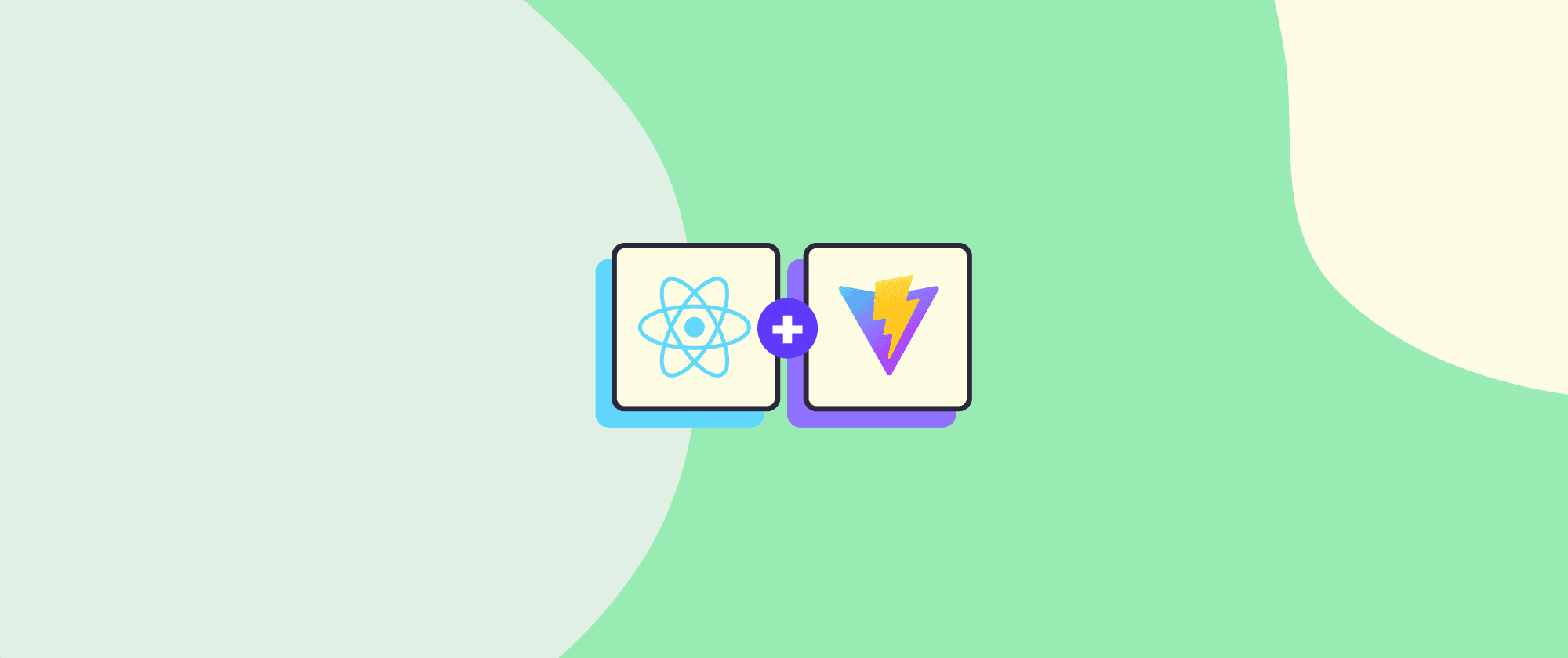 Create a new React app with Vite